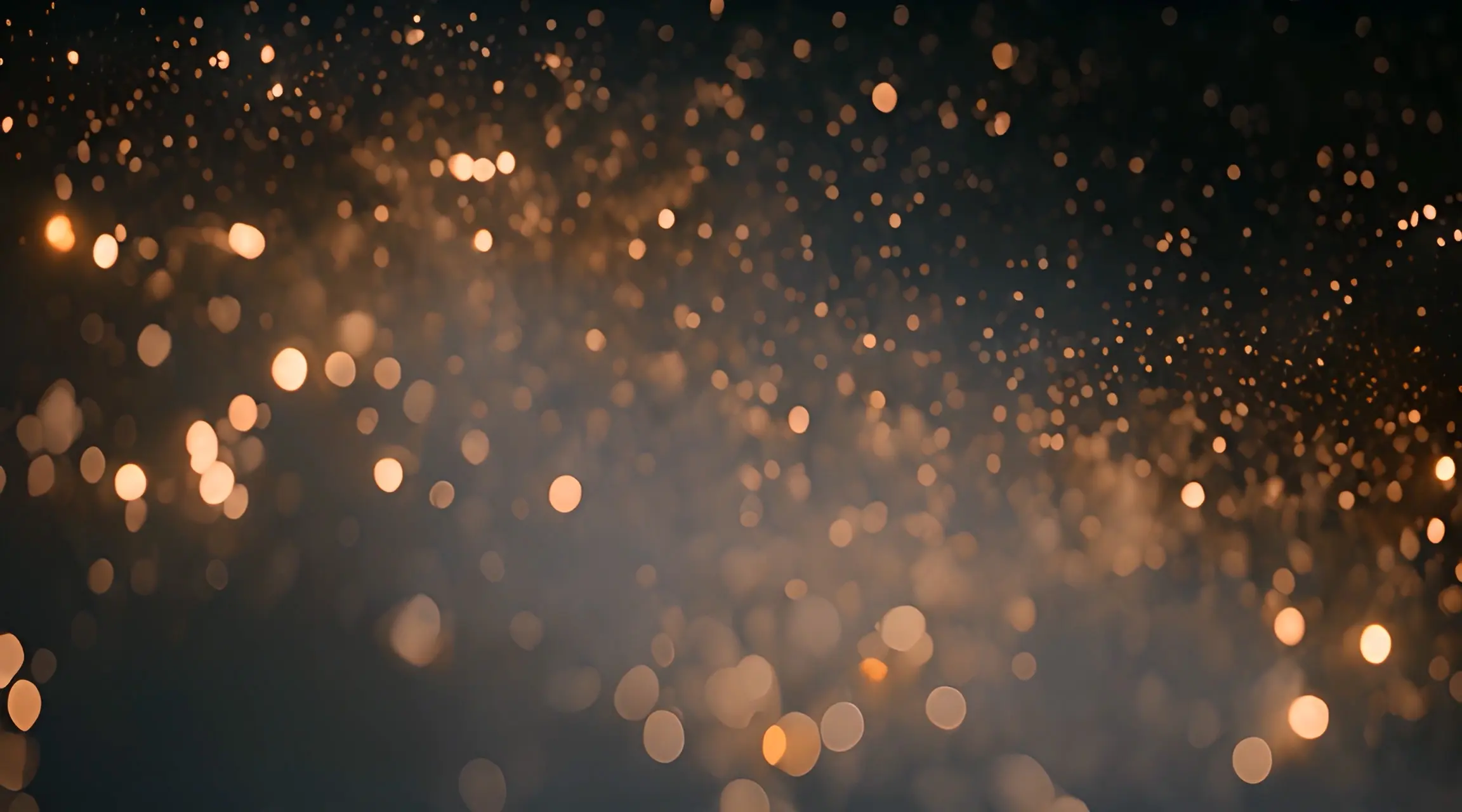 Soft Golden Glow Particles Stock Video Backdrop